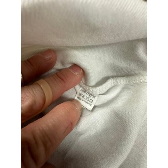 Quicksilver White 3-D Shirt, Made to look Like Claws Marks across the front - Picture 5 of 8